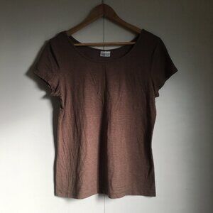 Vintage NTCO Nomadic Traders Fitted Brown Vagabond Crewneck Tee